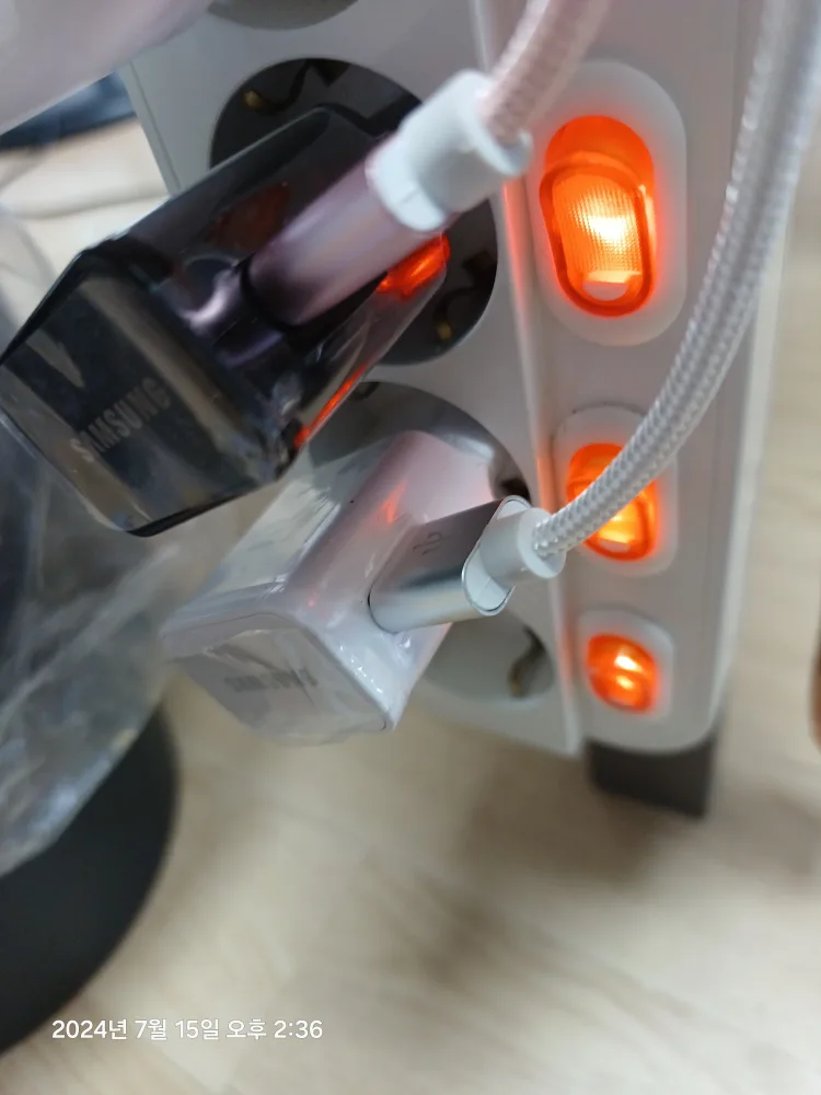 삼성 정품 충전기 중고 2개