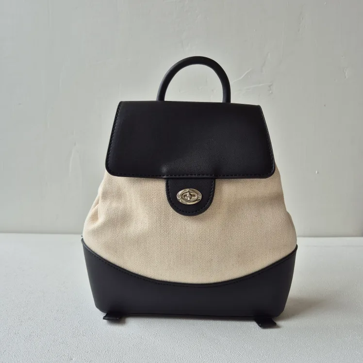 캔버스 여자 미니 백팩 (미사용)