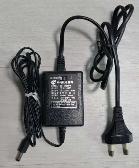 아답터10 v300mA/중고