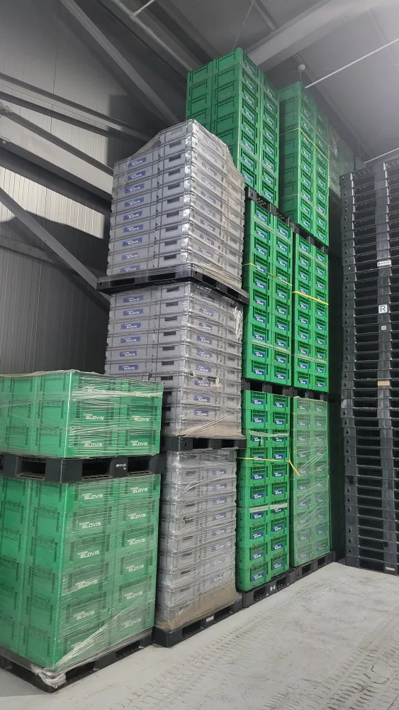 중고 플라스틱 박스 판매합니다.