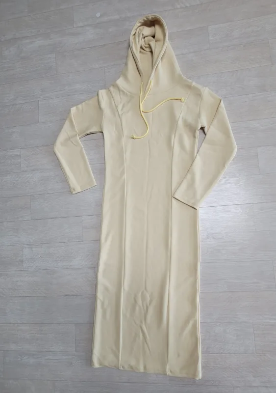 새상품)달라붙는 후드원피스,허리라인 예쁨