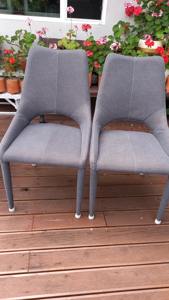 패브릭 식탁의자 4개  팝니다