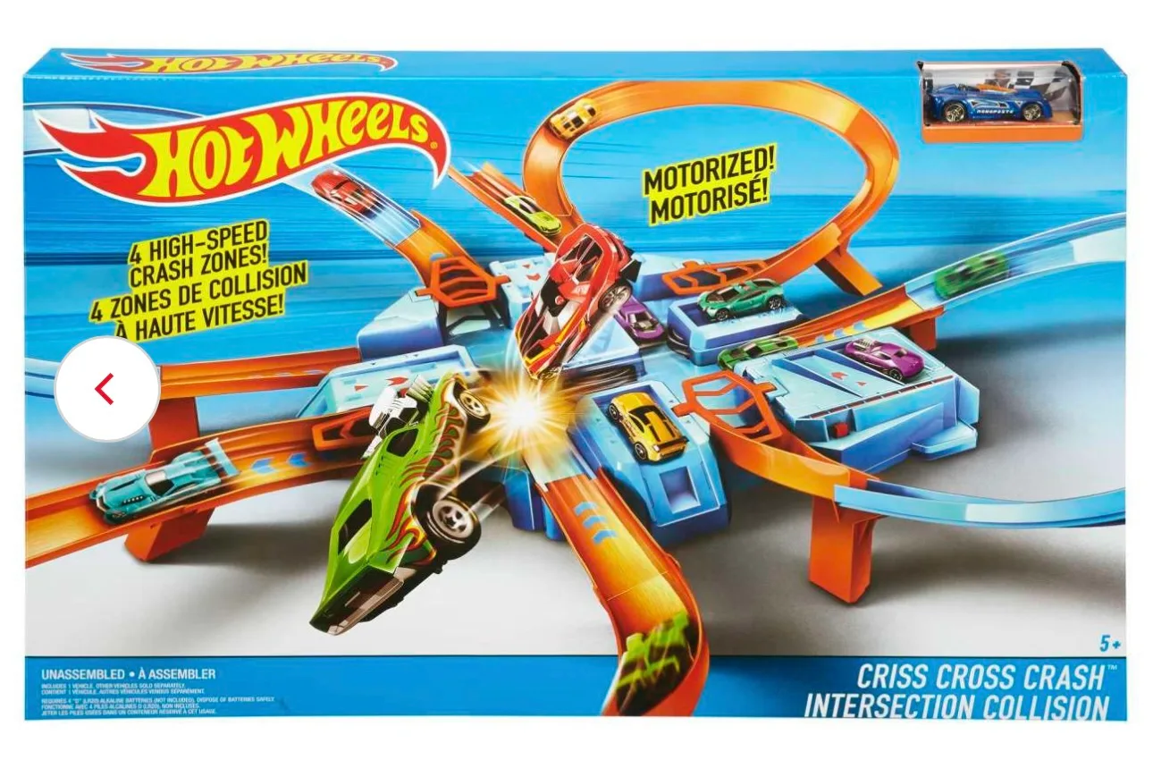 핫휠 트랙세트 중고 / Criss Cross Crash