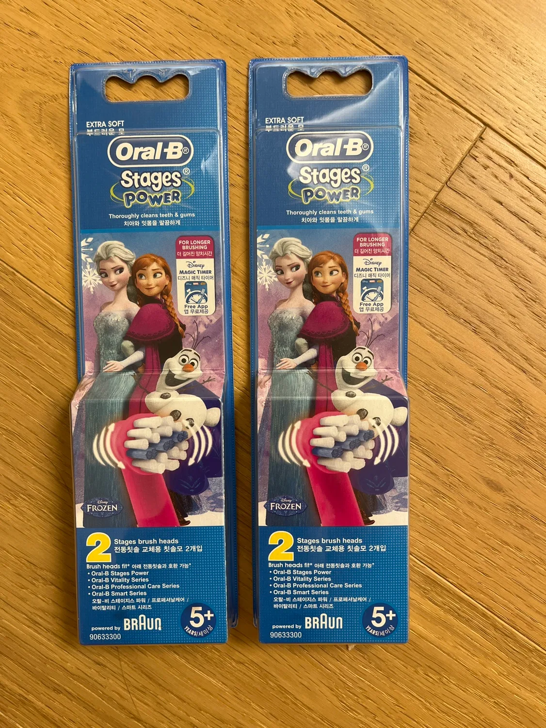 오랄비 아동용 전동칫솔 교체헤드