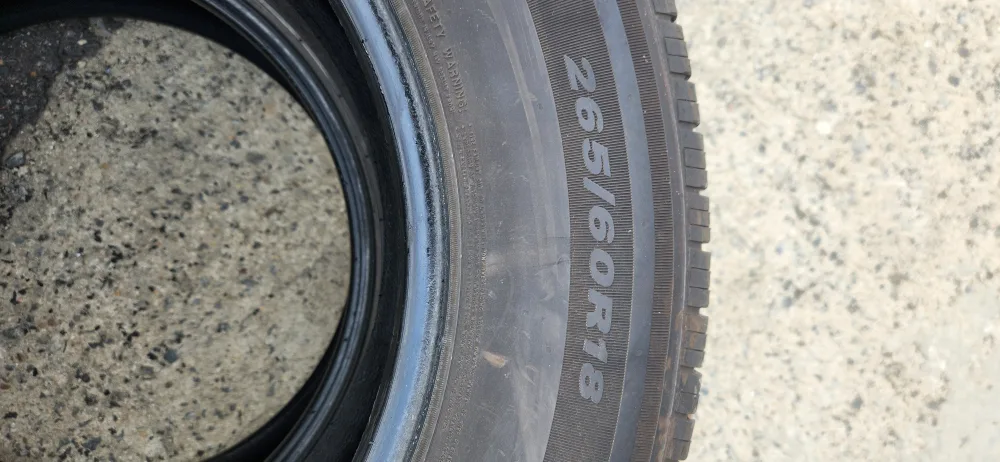 모하비 중고 타이어 팝니다