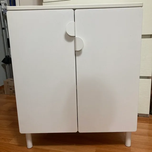 이케아 3단 도어 수납장(스모스타드/플랏사)