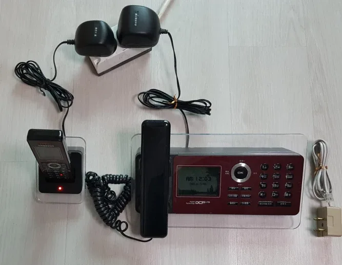 삼성 유 무선 전화기/중고