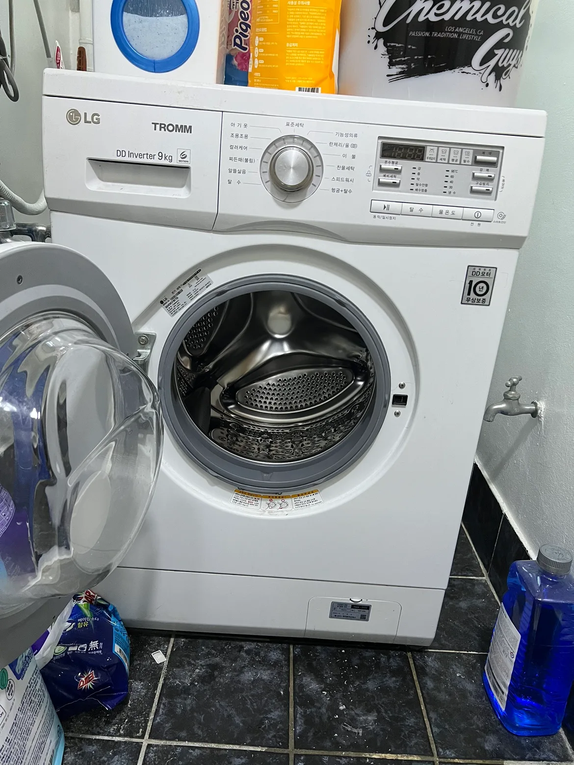 LG 드럼세탁기 9kg 트롬 F2996NCZ1