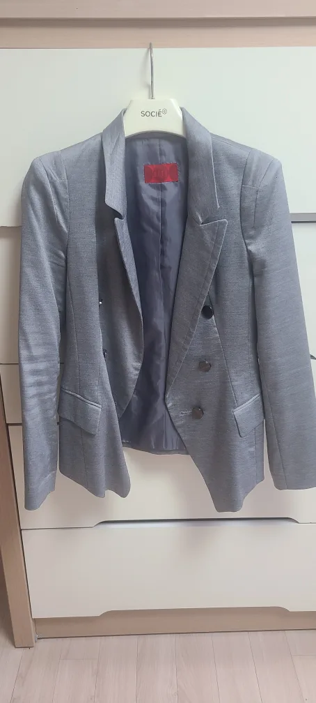 🧡중고 엘르자켓 그레이 5000원