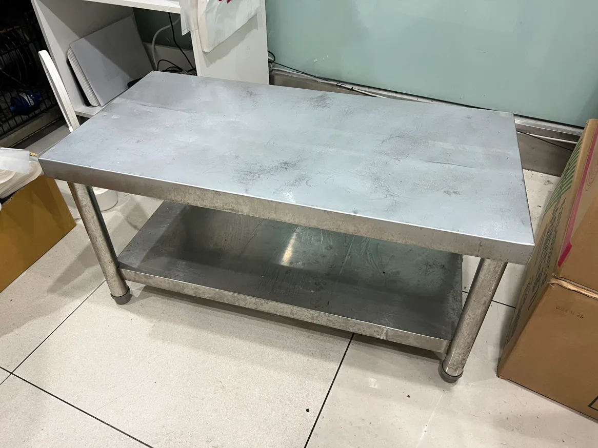 낮은 스텐 작업대