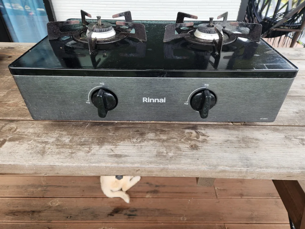 린나이 중고 가스렌지  lpg 판매