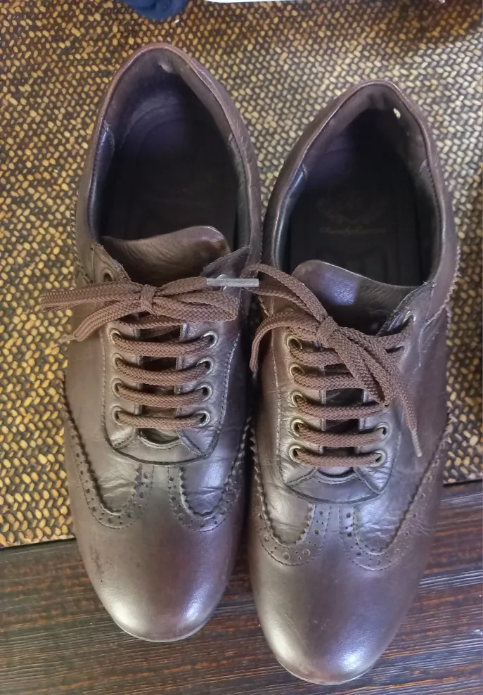 중고가죽구두260