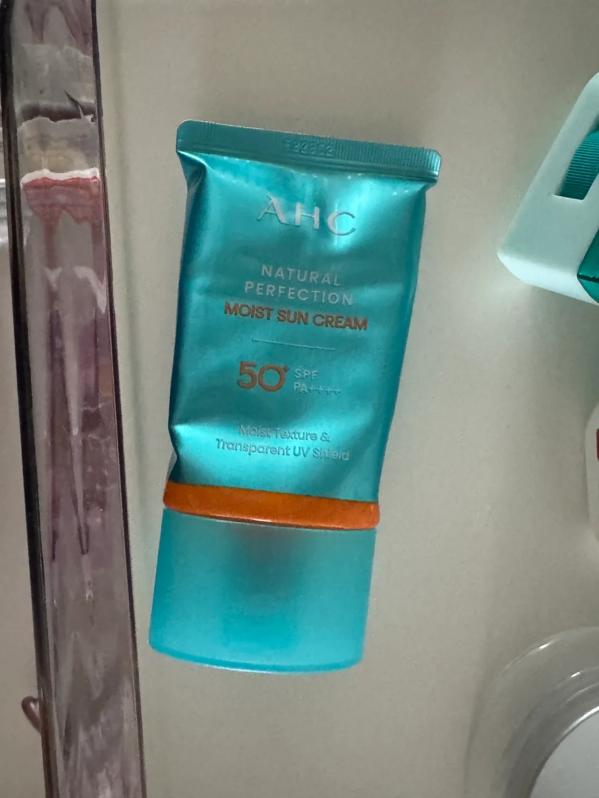 ahc 선크림 1번 사용