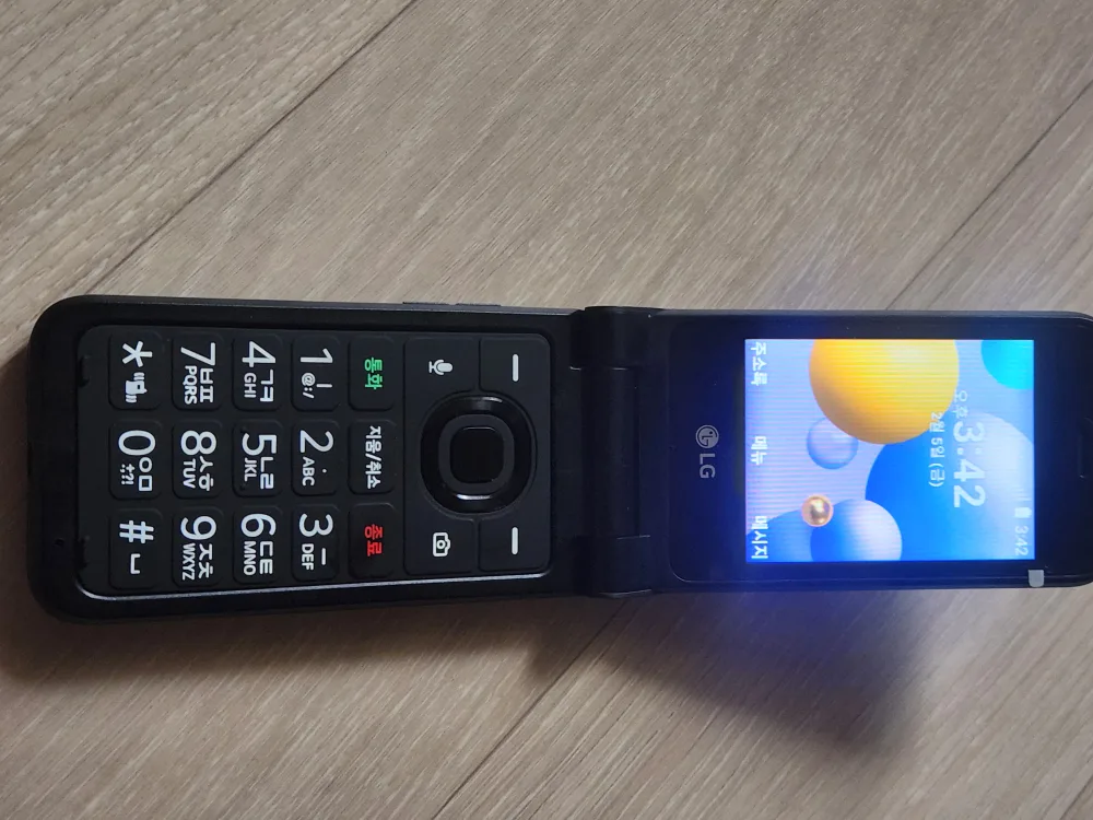 lg 폴더폰 lm-y125s 중고폰 공기계