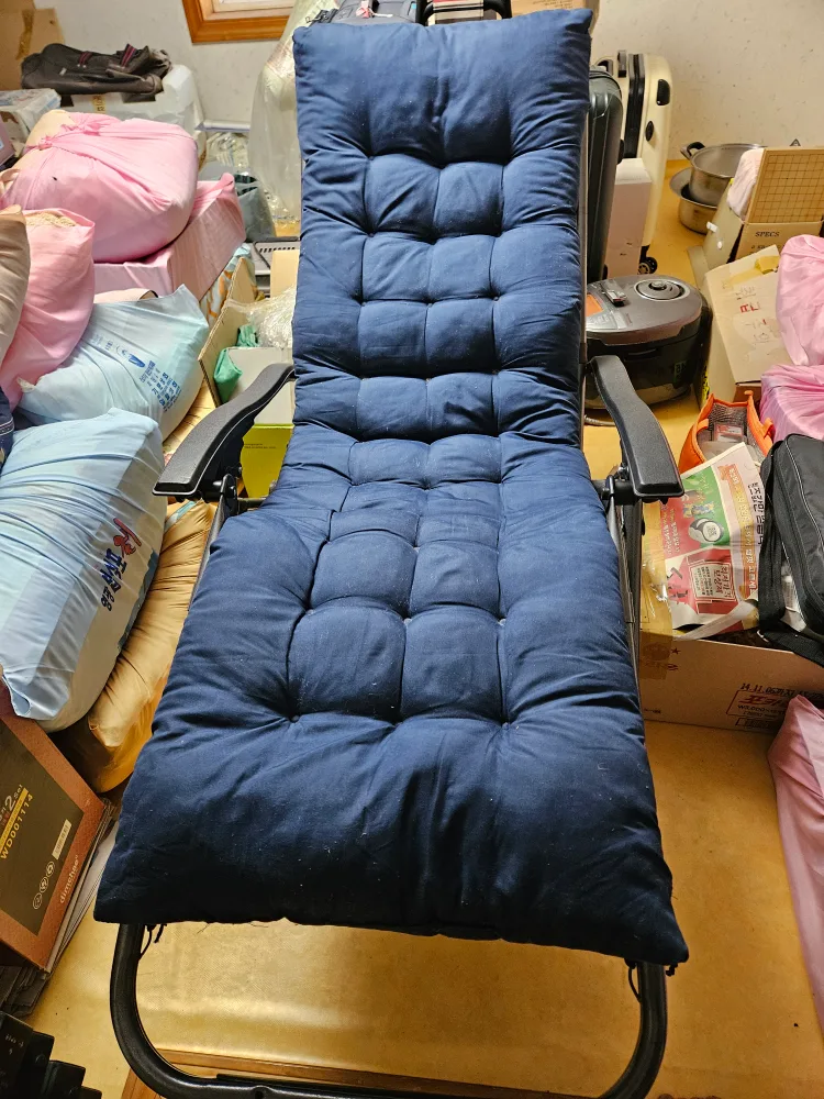 접이식 철제 의자 중고 휴식용