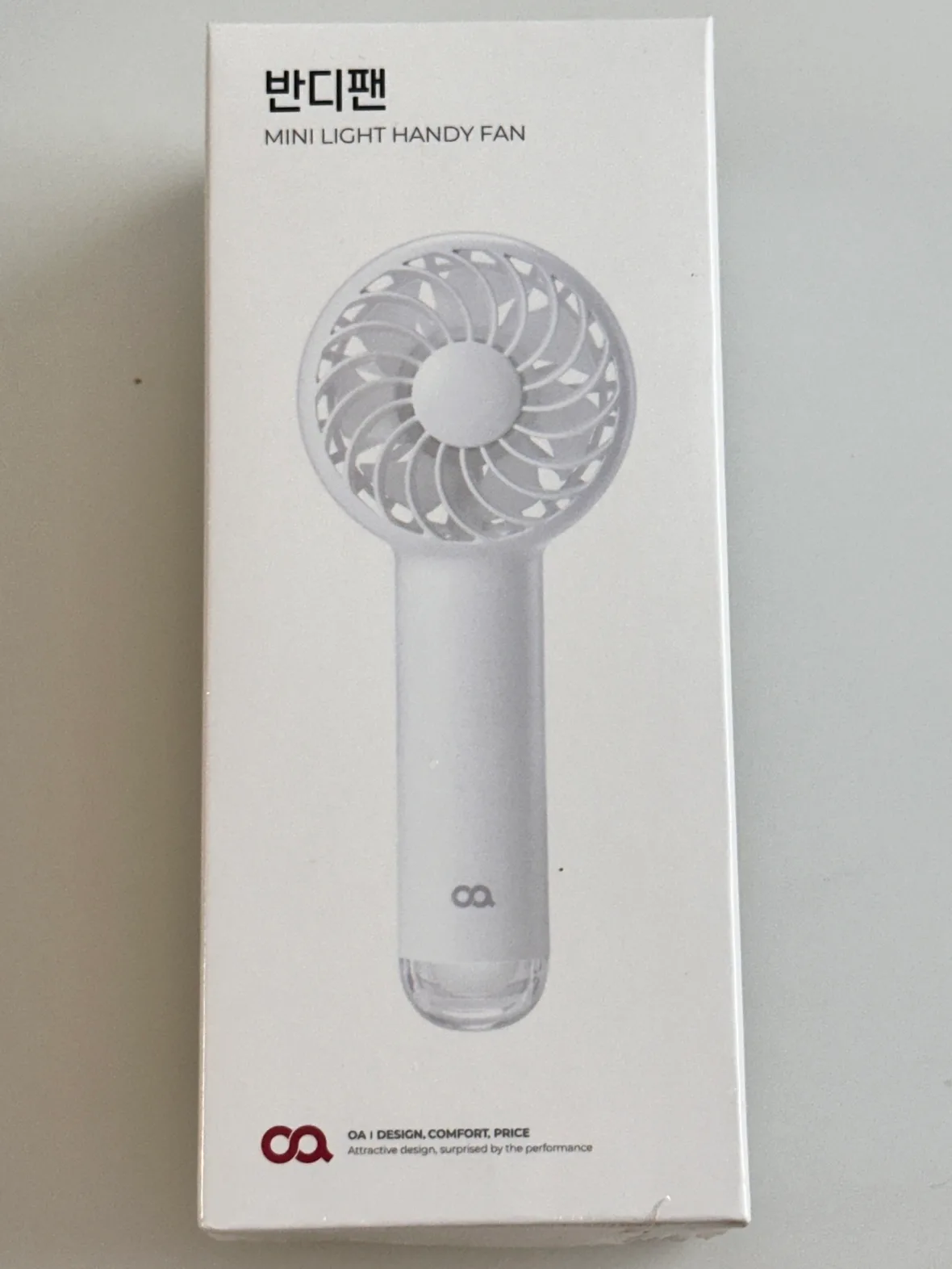반디팬 미니선풍기