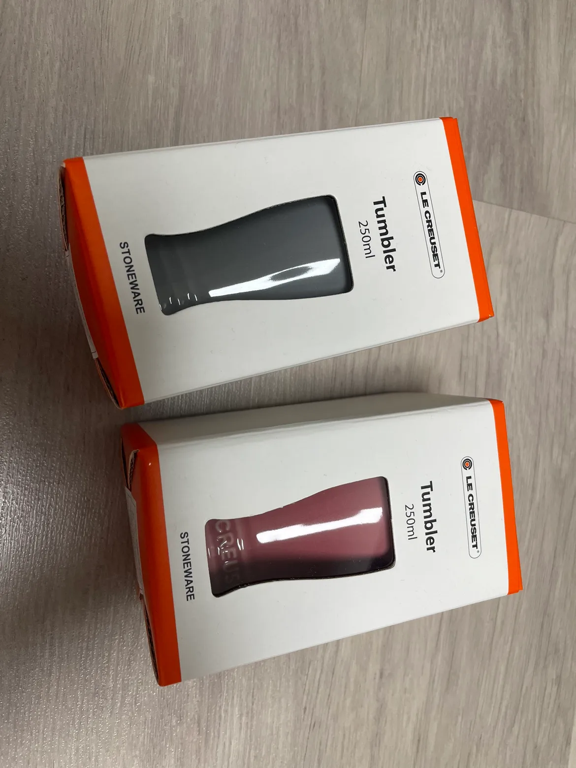 새상품 크루르제 텀블러 머그 세트