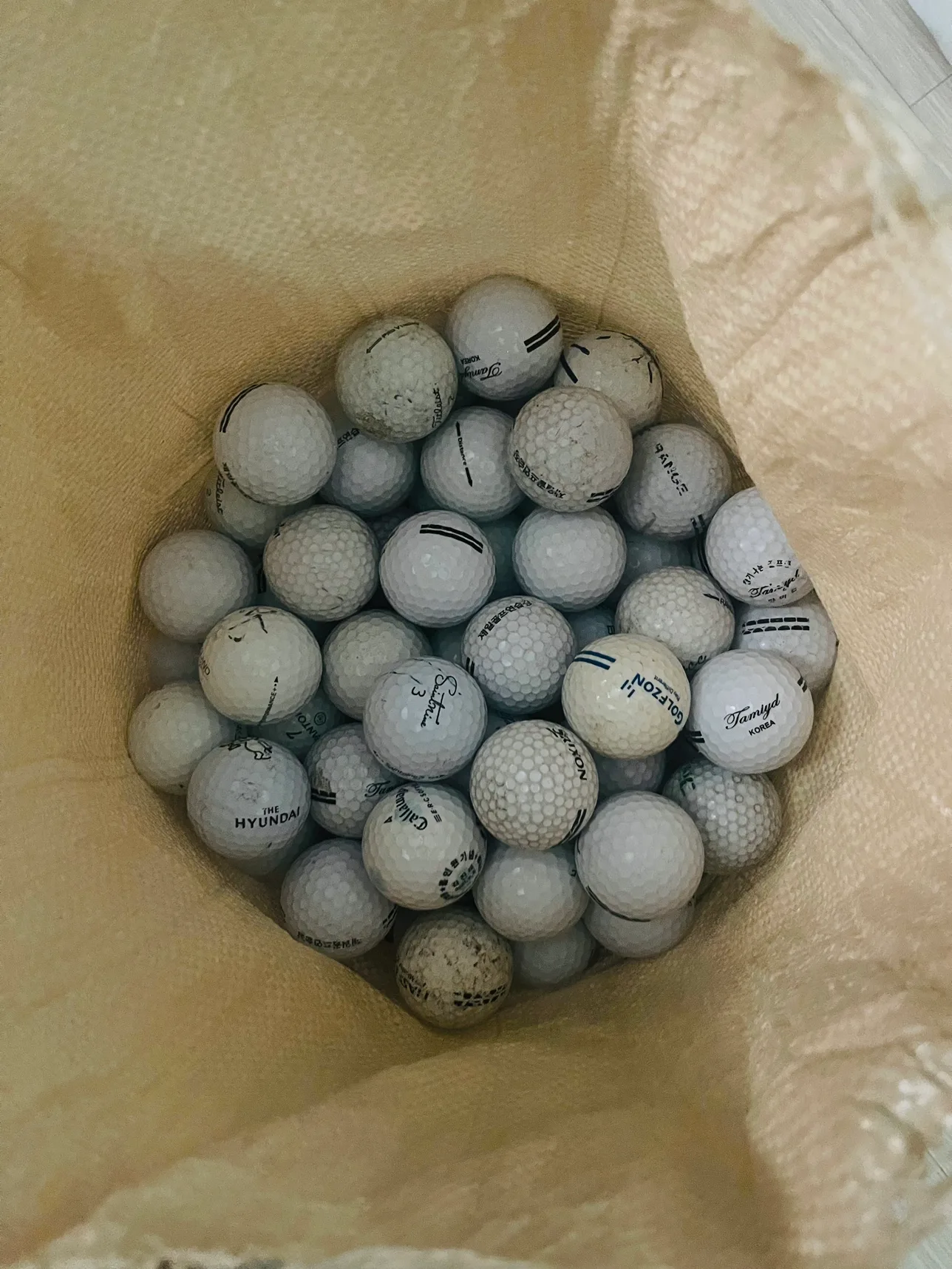 [중고] 골프공팝니다.