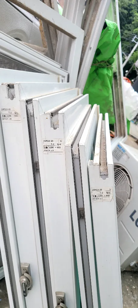 중고 창호. 세트