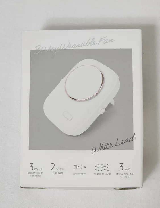 일본/새상품 [TAITO 타이토] 3가지로 사용 가능한 휴대용 미니 선풍기 손풍기