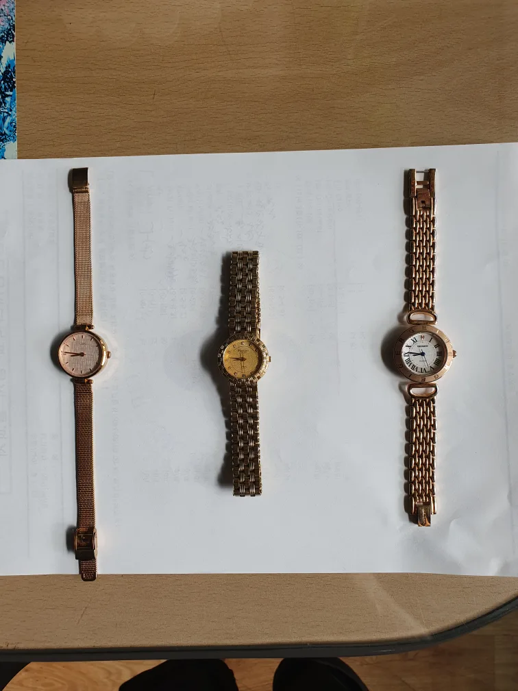 중고물품  시계 3종세트