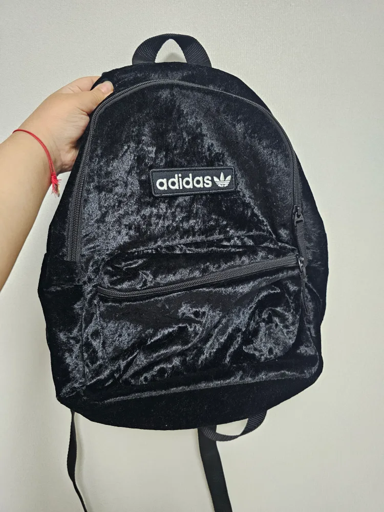 아디다스 벨벳 미니 백팩