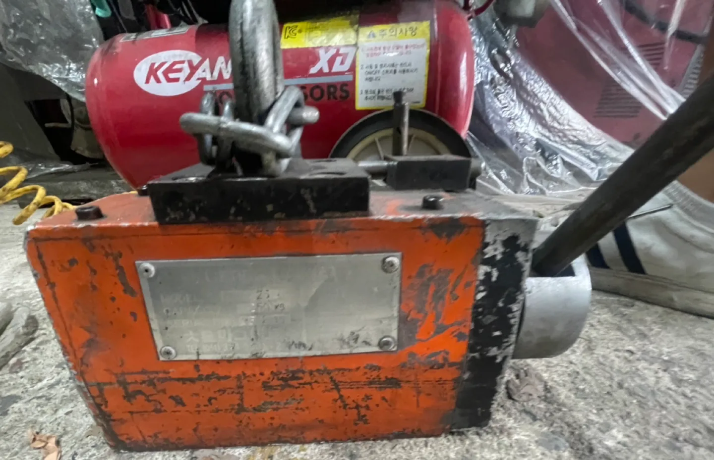 250kg 중고 리프트 마그네트