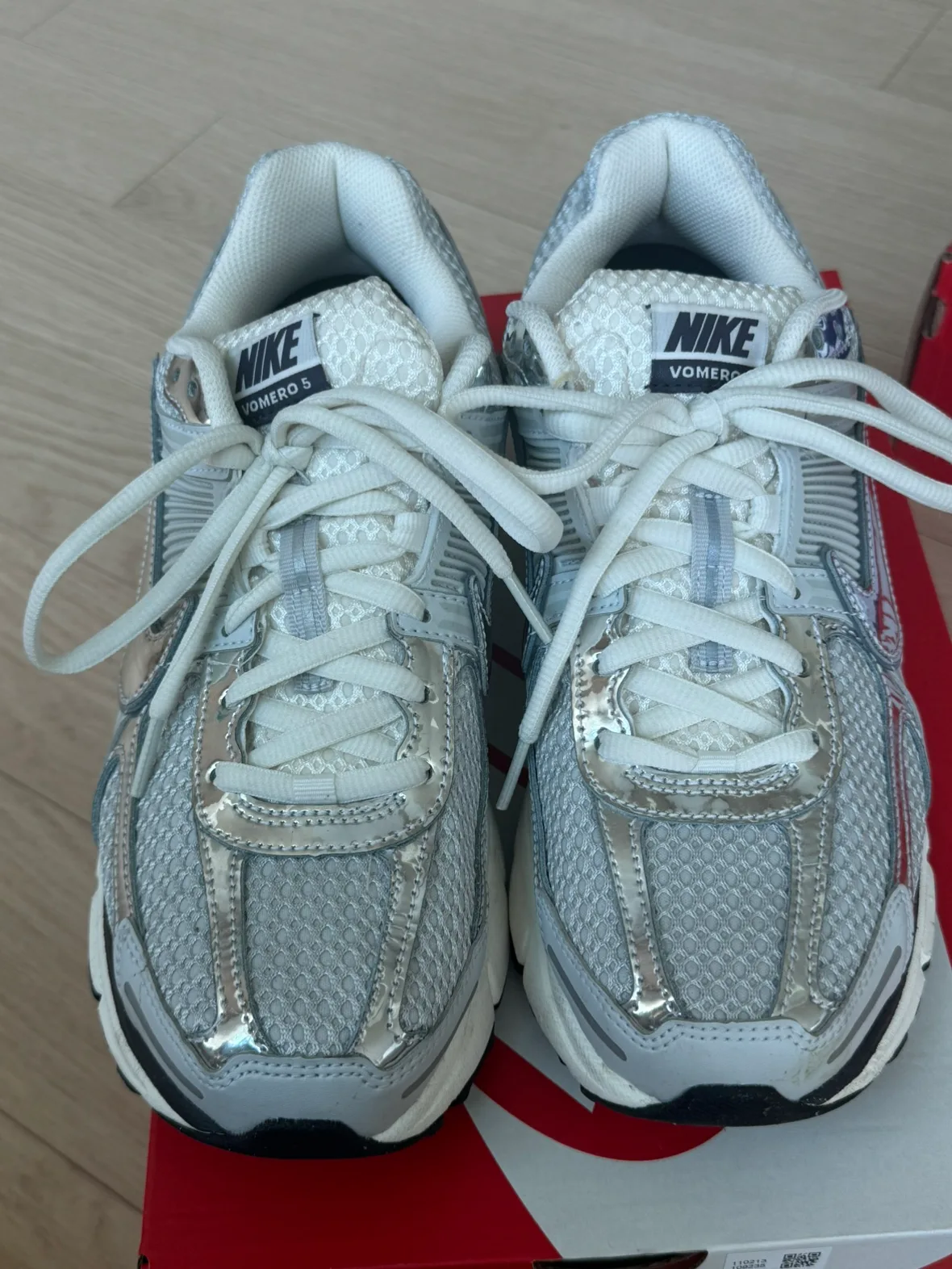 나이키 줌보메로 w280 실버 신발 운동화(극미중고)