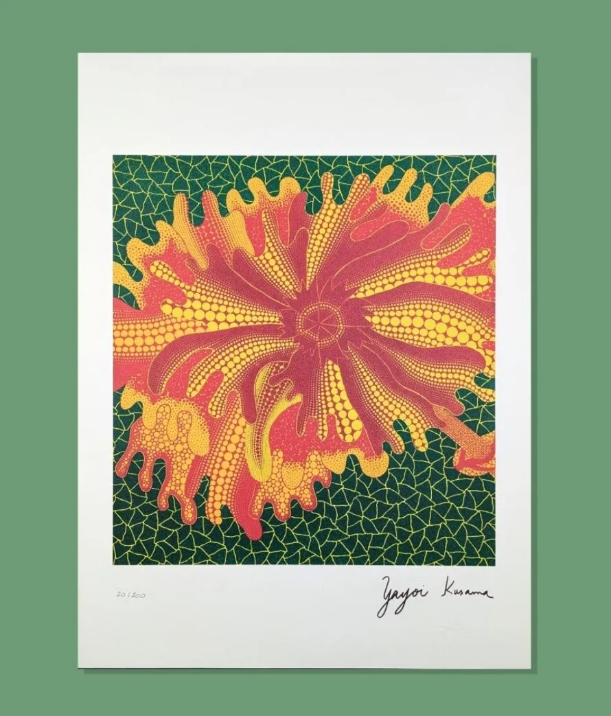 쿠사마 야오이가 명품  그림