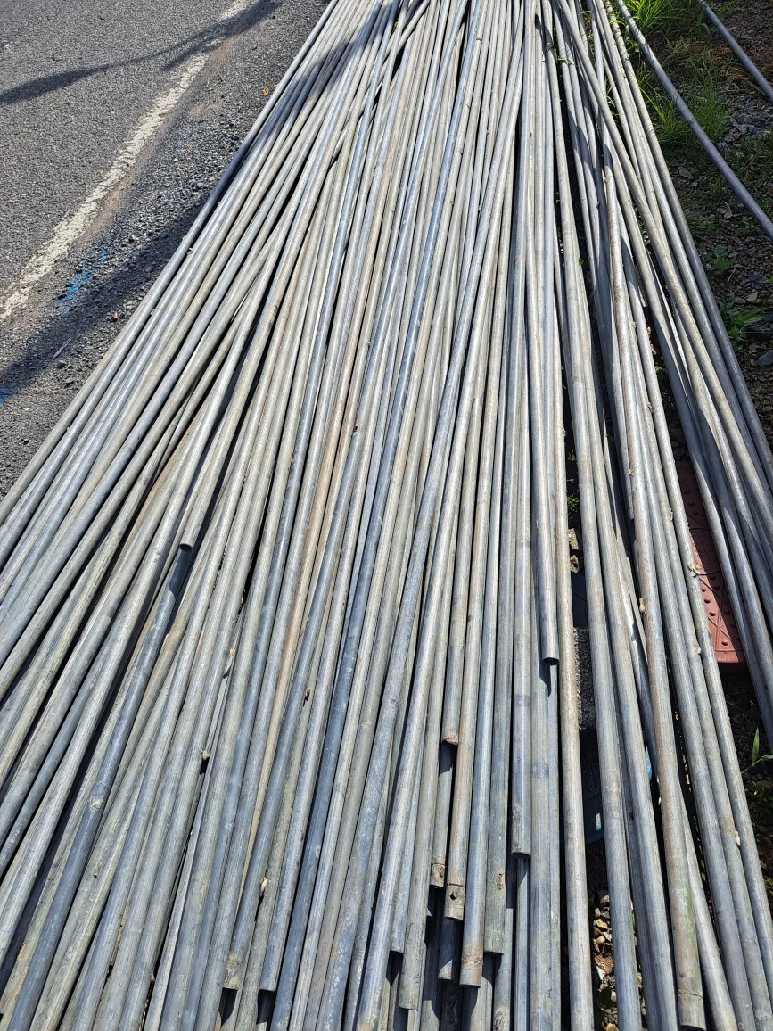 25미리 10미터  중고 하우스파이프 판매