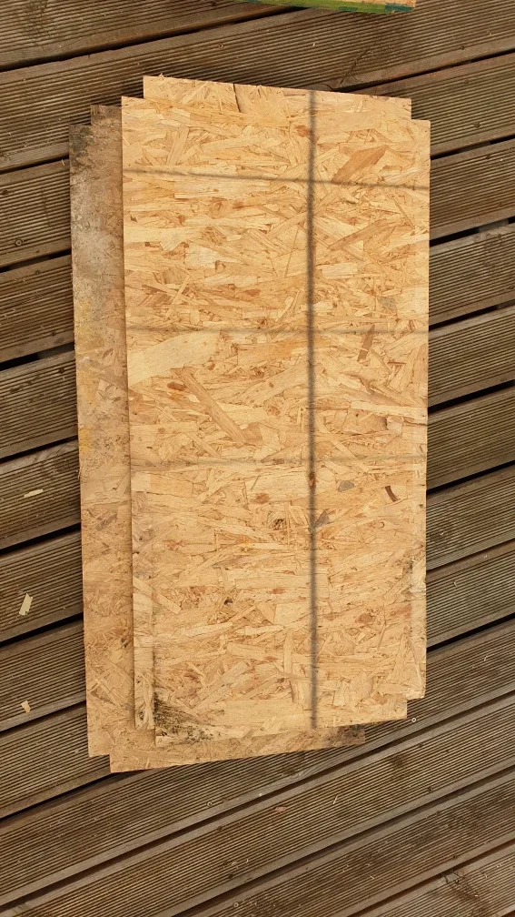 OSB 합판 자투리(중고) 큰 거 7장 외