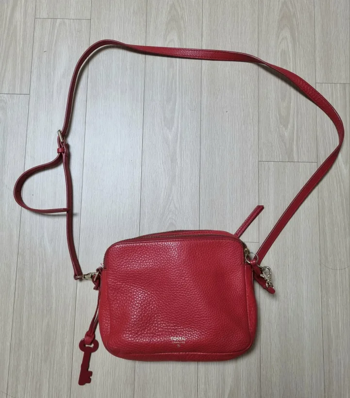 FOSSIL 파슬 가죽 크로스백
