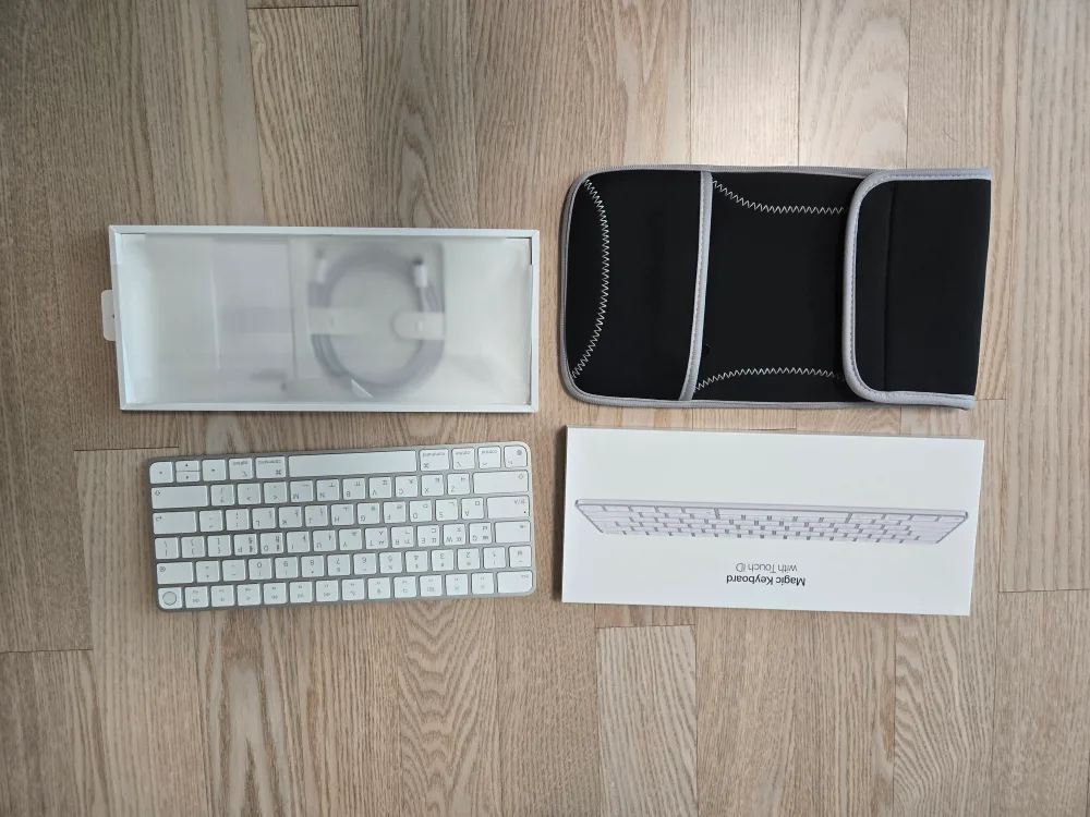 애플 매직키보드 터치 아이디