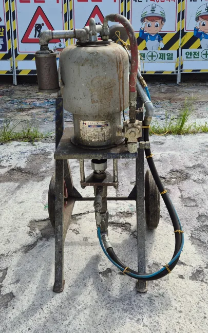 중방식 철골 도장기 중고