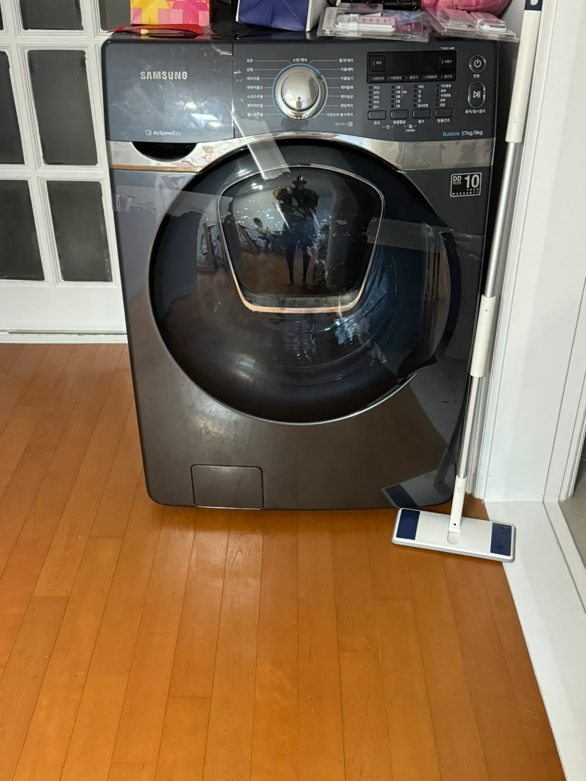 삼성 드럼세탁기 17kg / 건조9kg 발판있음 팝니다