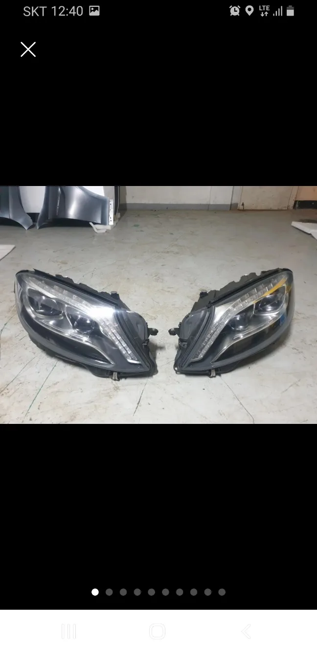 벤츠S클래스정품 14년형~17년식 w222 라이트 중고모둘있음 앗세이 개당가격