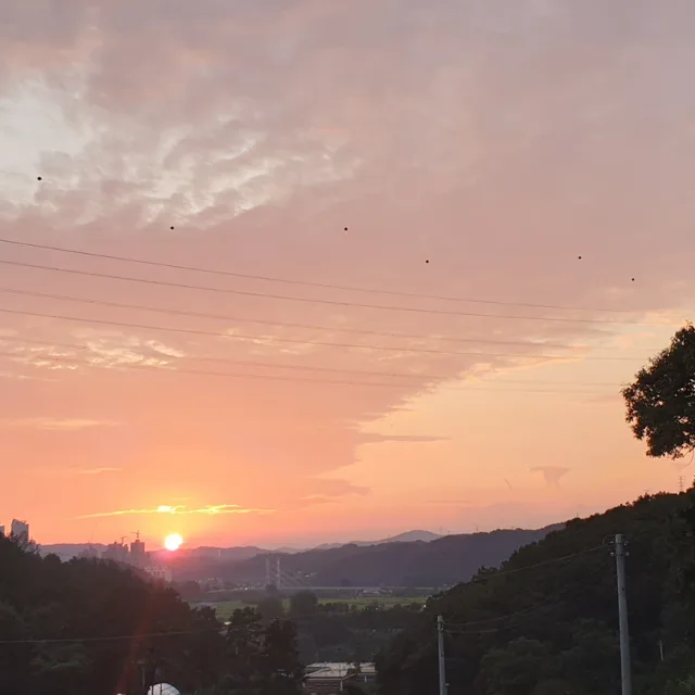 노을