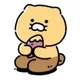 춘식이가먹는고구마