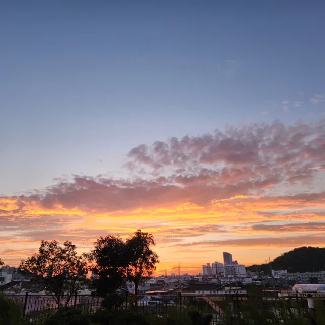 노을