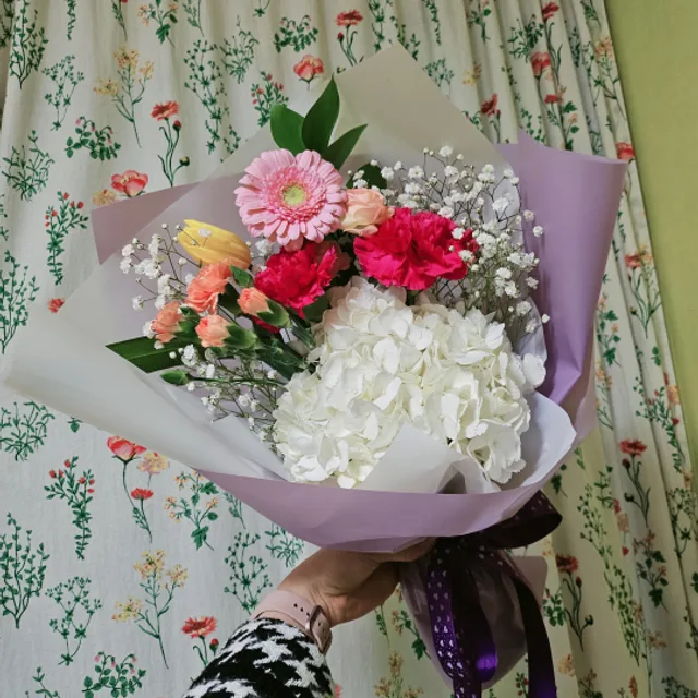 꽃길만