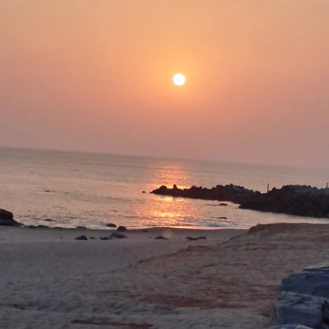 노을