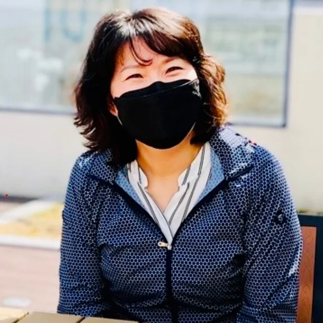 미화는청소중