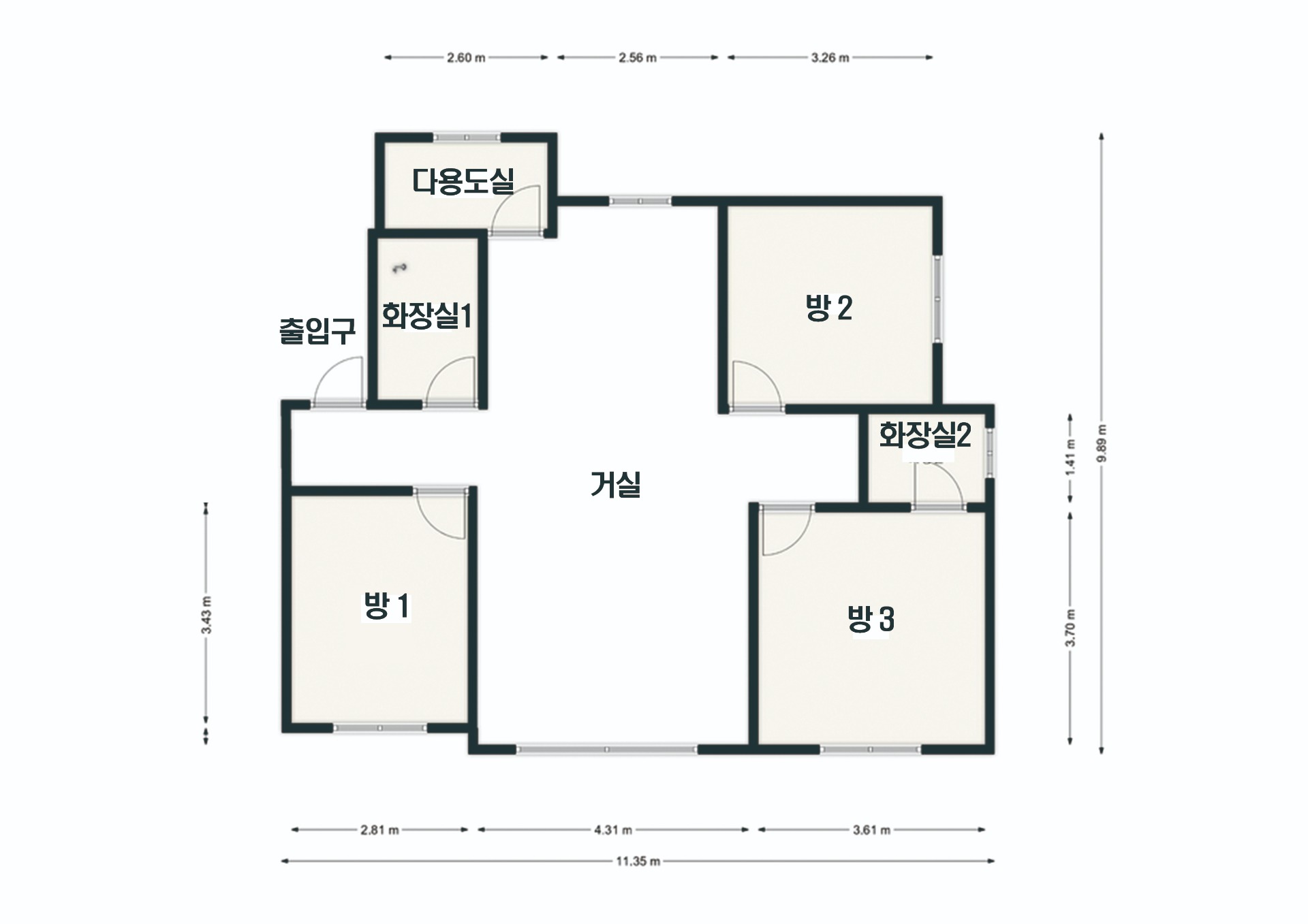 평면도