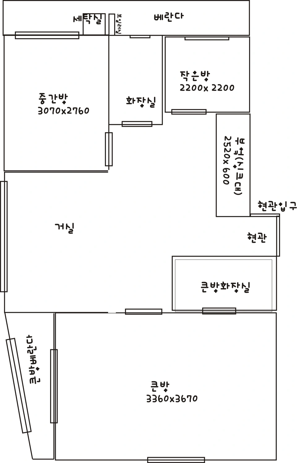 평면도